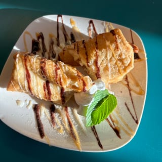 Deep-Fried Vanilla New York Cheesecake