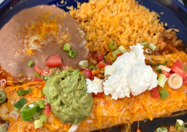 Fajita Burrito.