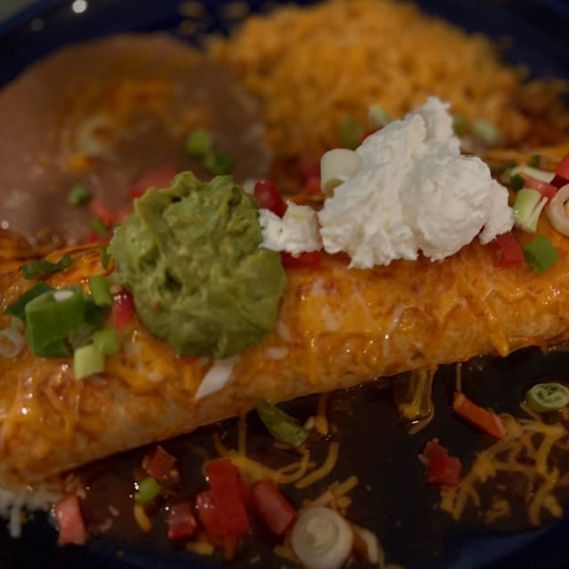 Steak Burrito Tenampa.