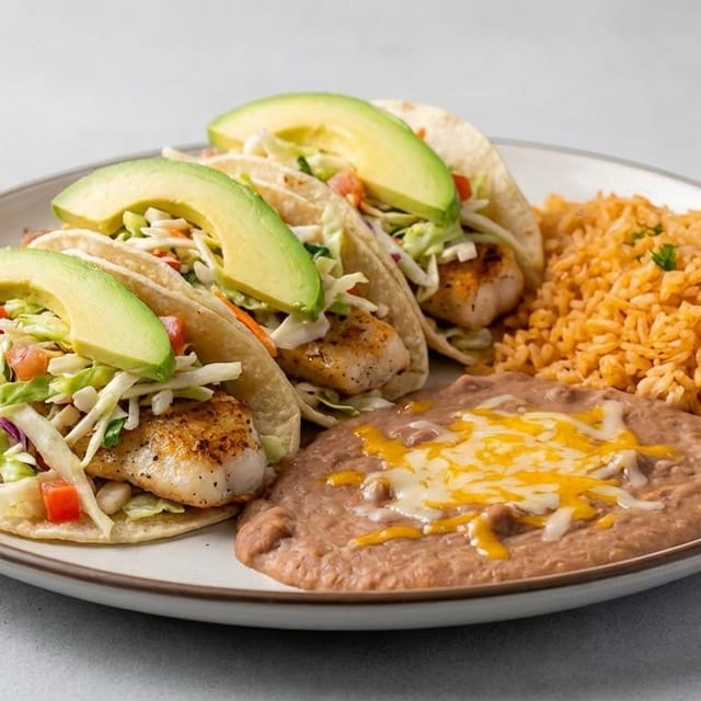 Tacos de Pescado (Fish Tacos).