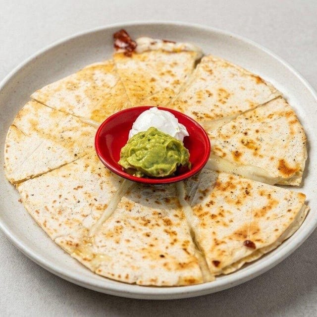 Cheese Quesadilla.