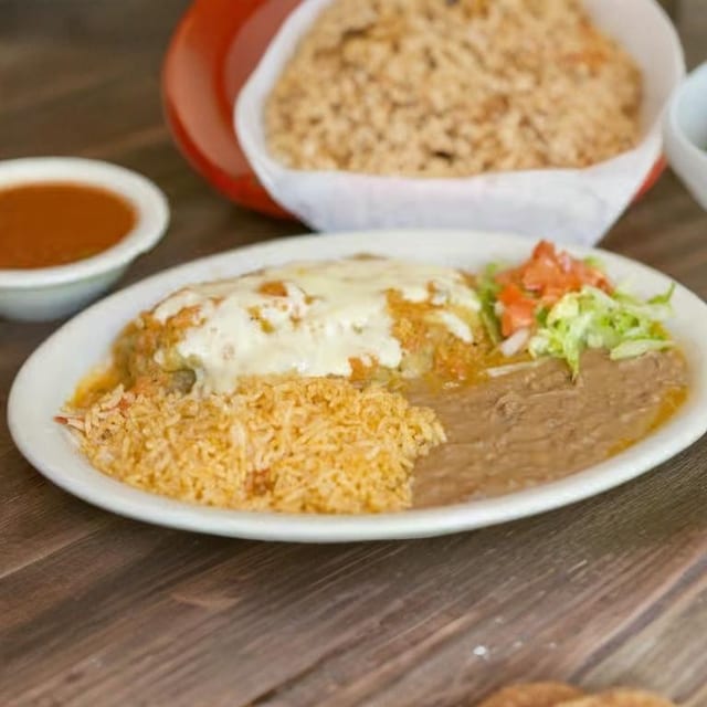 Seafood Chimichanga Marina.