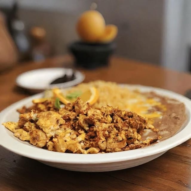 Huevos Con Chorizo.