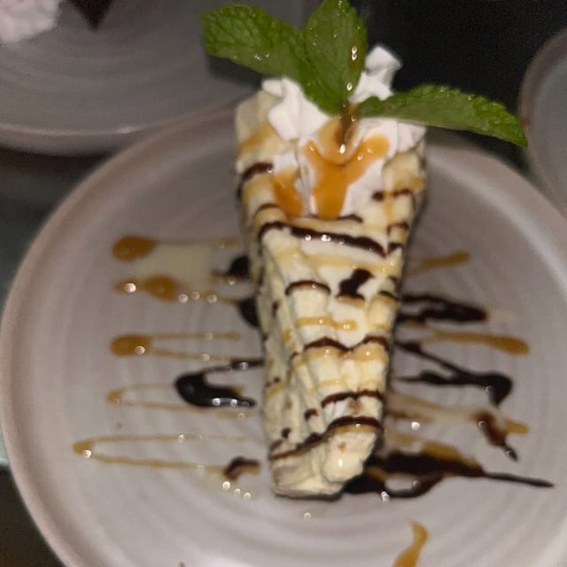 Vanilla New York Cheesecake.