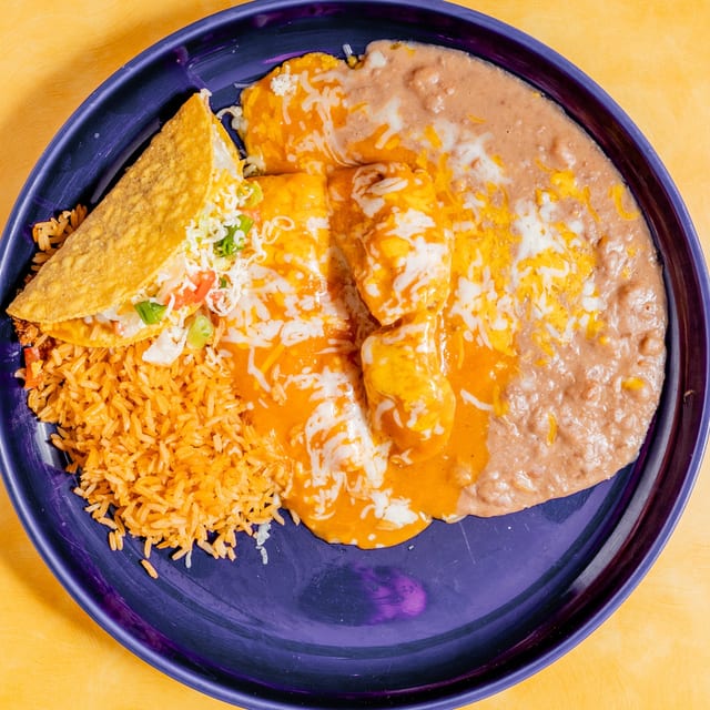 Two Enchiladas.
