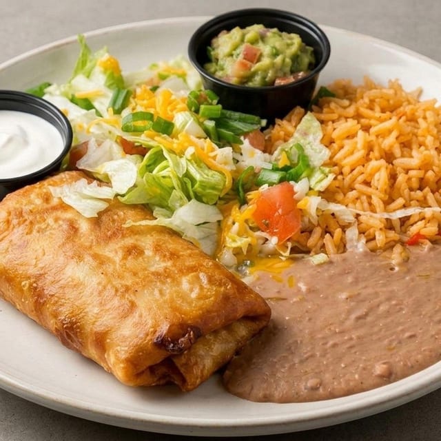 Chimichanga Combo.