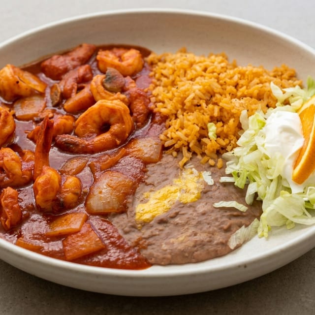 Camarones a La Diabla.