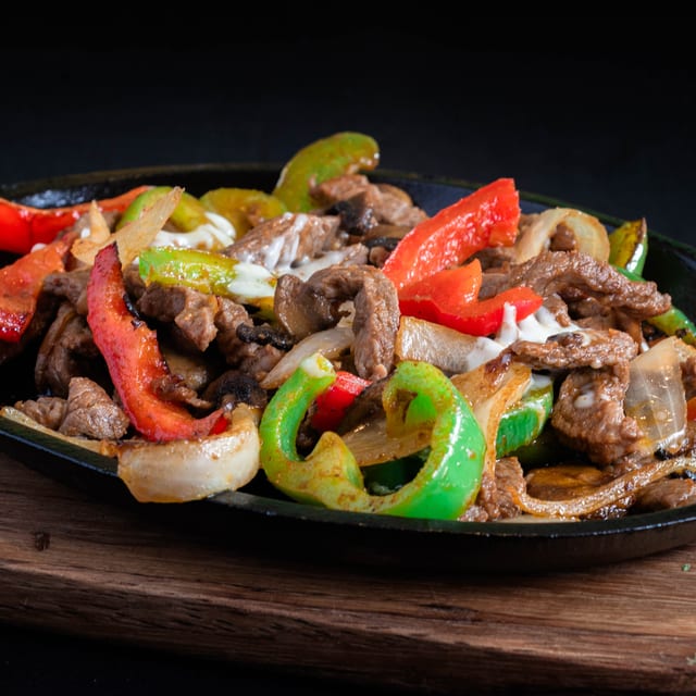 Beef Fajitas.