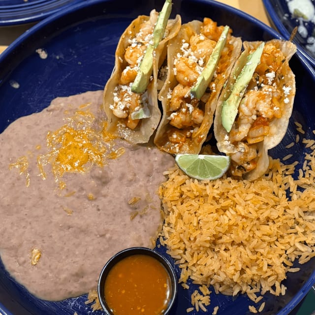 Shrimp Tacos.